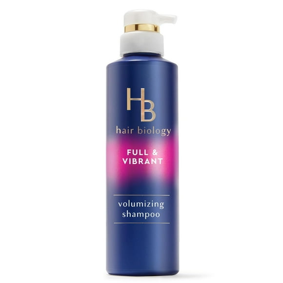 Hair Biology Biotin Volumizing Shampoo for Thinning, Flat and Fine Thin Hair, Fights Breakage and Replenishes Nutrients, 380ML