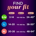 thumbnail image 4 of Always Discreet Boutique Incontinence and Postpartum Underwear for Women, Maximum Protection, S/M, Rosy, 4 of 9