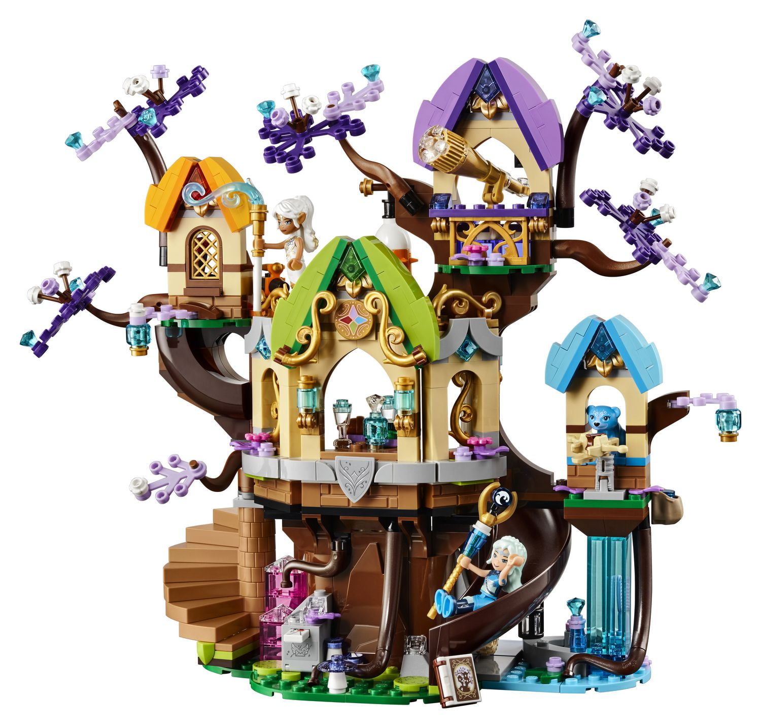 LEGO Elves The Elvenstar Tree Bat Attack 41196 Walmart