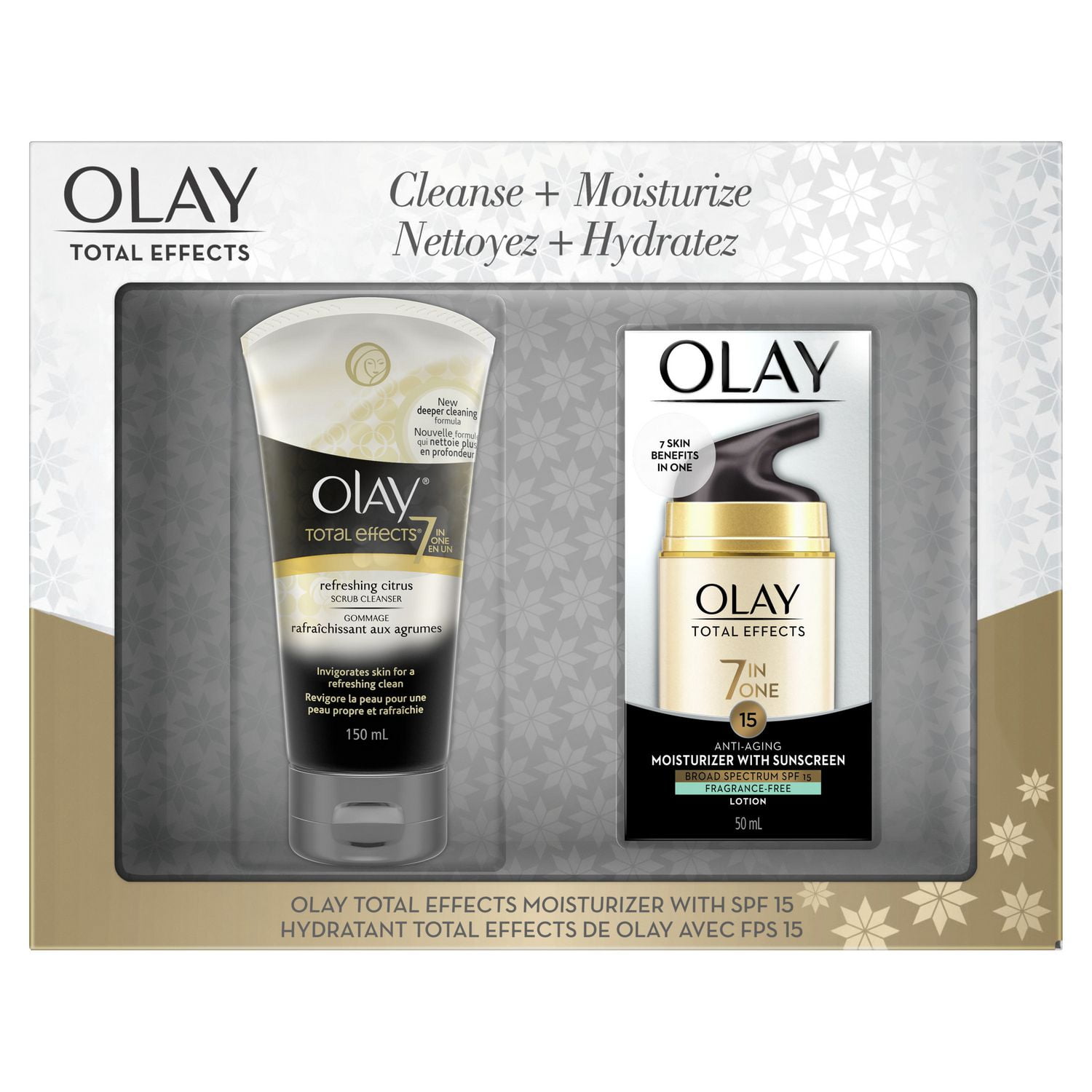 Olay Total Effects Refreshing Citrus Scrub Cleanser & All