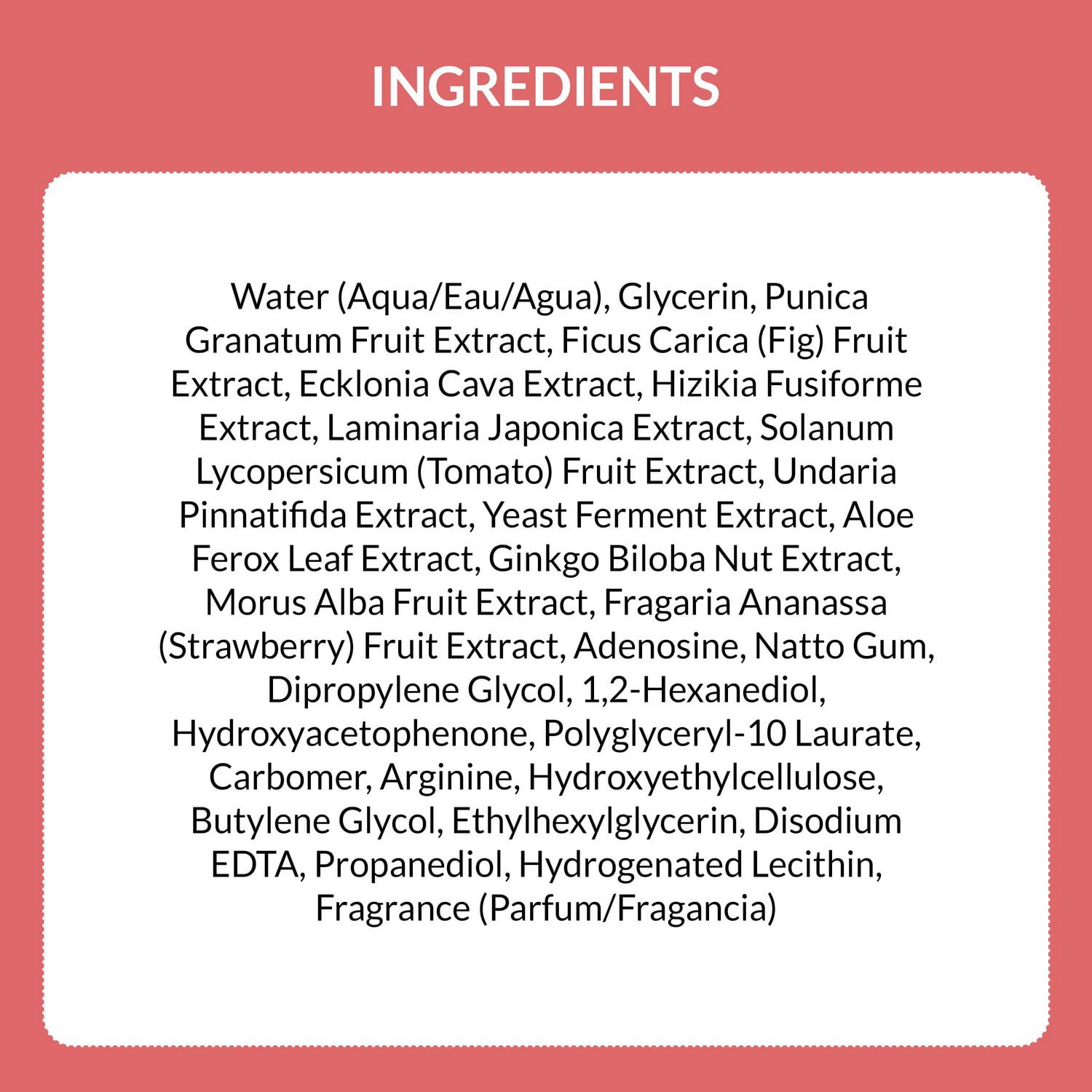 Food Story Pomegranate Mask, Volume : Net 0.88 OZ. / 25 g