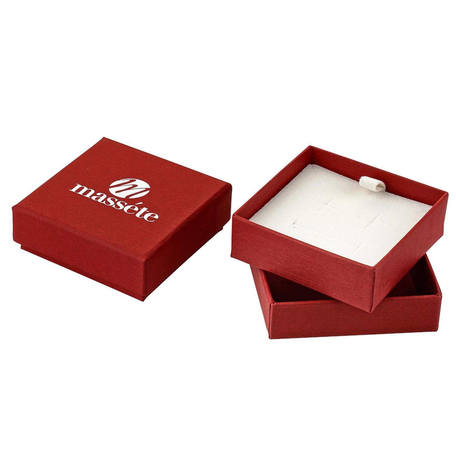 Massete Pendentif collier solitaire flottant en argent sterling pour fille pierre de naissance simulée décembre