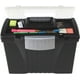 Storex boîte de rangement avec couvercle pour organiseur, lettre/légal, noir – image 5 sur 9