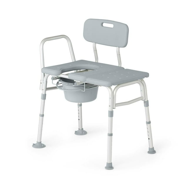 Medline Combination Transfer Bench and Commode