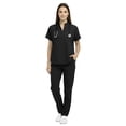 thumbnail image 1 of FLEX SCRUBS™ ladies collared v neck, 1 of 4