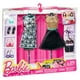 Coffret de tenues Glamour : Or, turquoise et noire de Barbie – image 3 sur 3