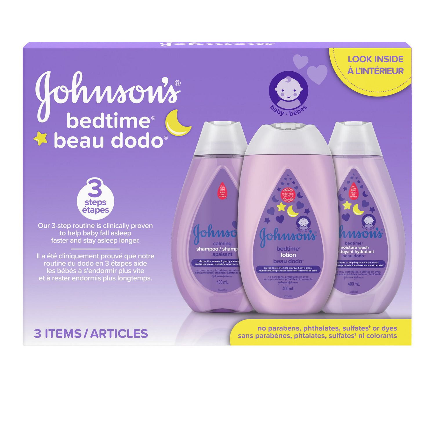 Johnson's Baby Cotton Gift Pack, Gift Set, 4 Products 