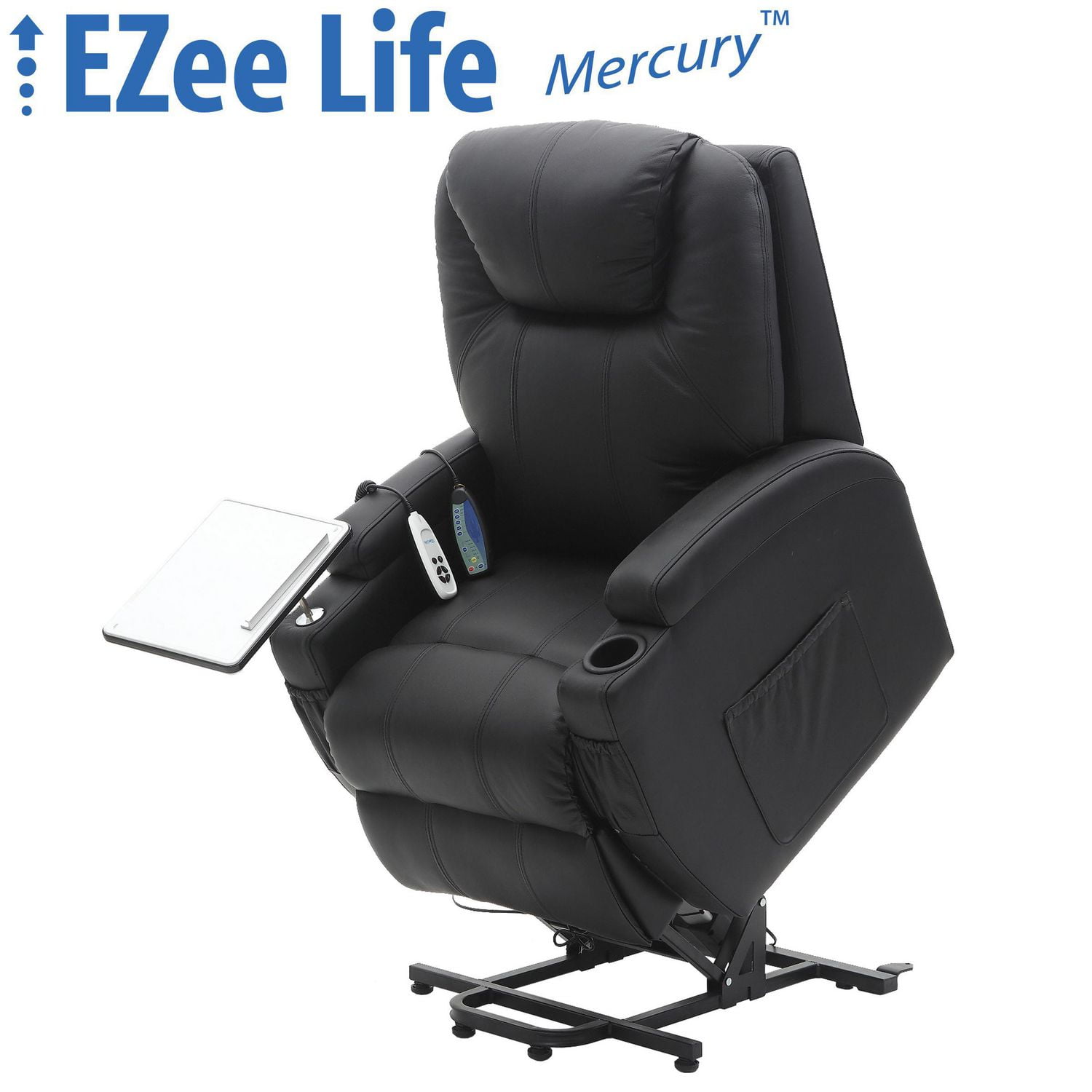 Fauteuil élévateur et fauteuil inclinable en cuir Mercury Top Grain Ezee Life