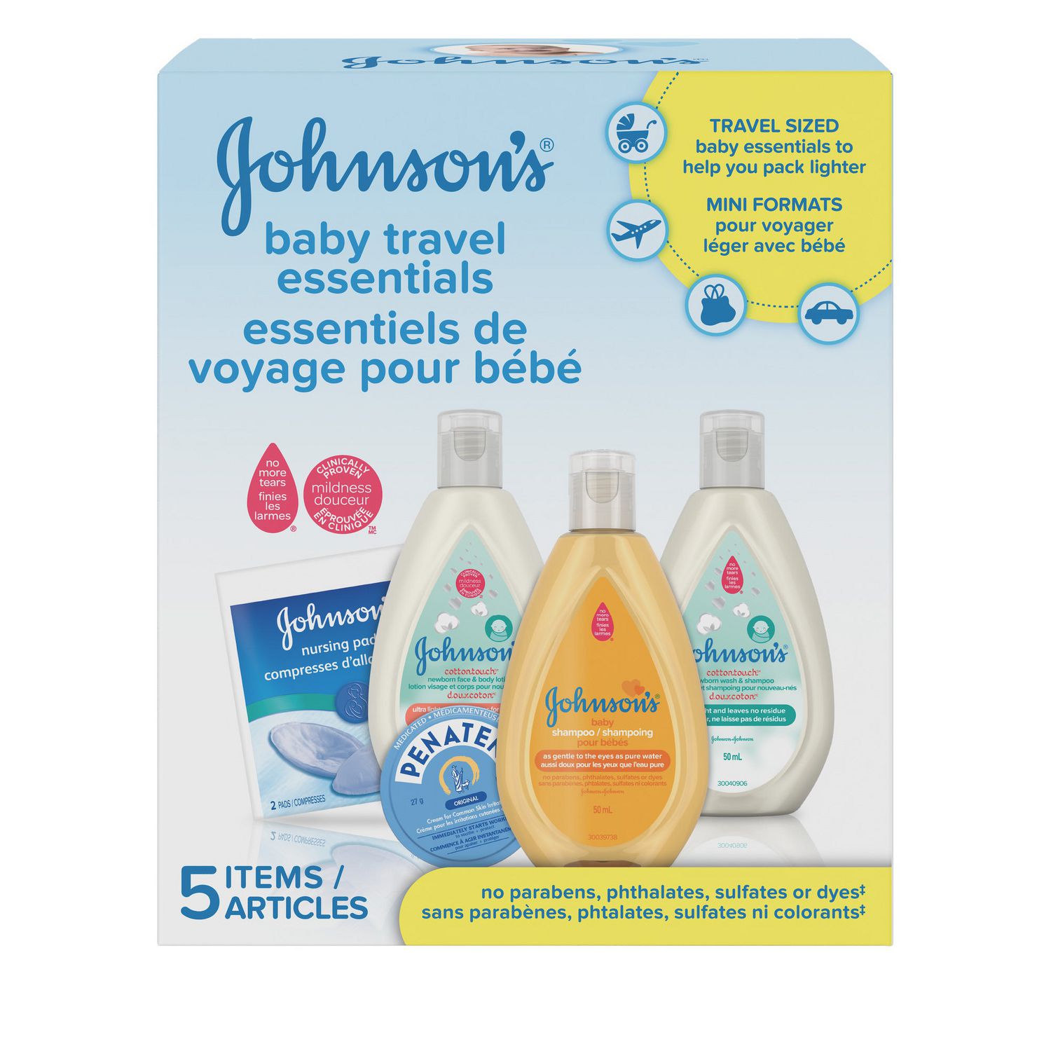 baby shampoo travel packs