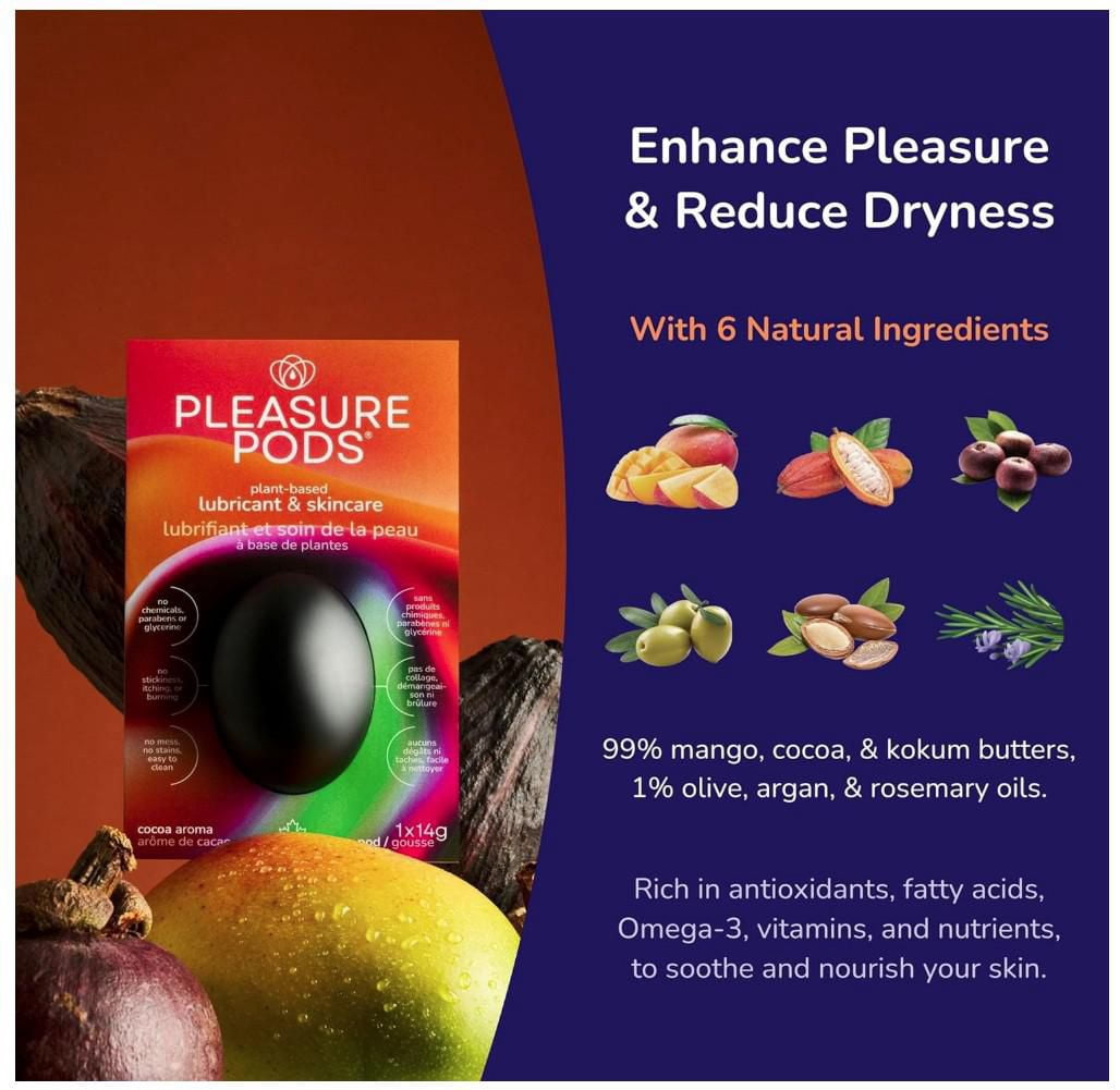 Pleasure Pods Lubrifiant végétal 14 g