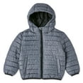 thumbnail image 1 of Manteau bouffant imprimé à capuchon George pour petits garçons, 1 of 2