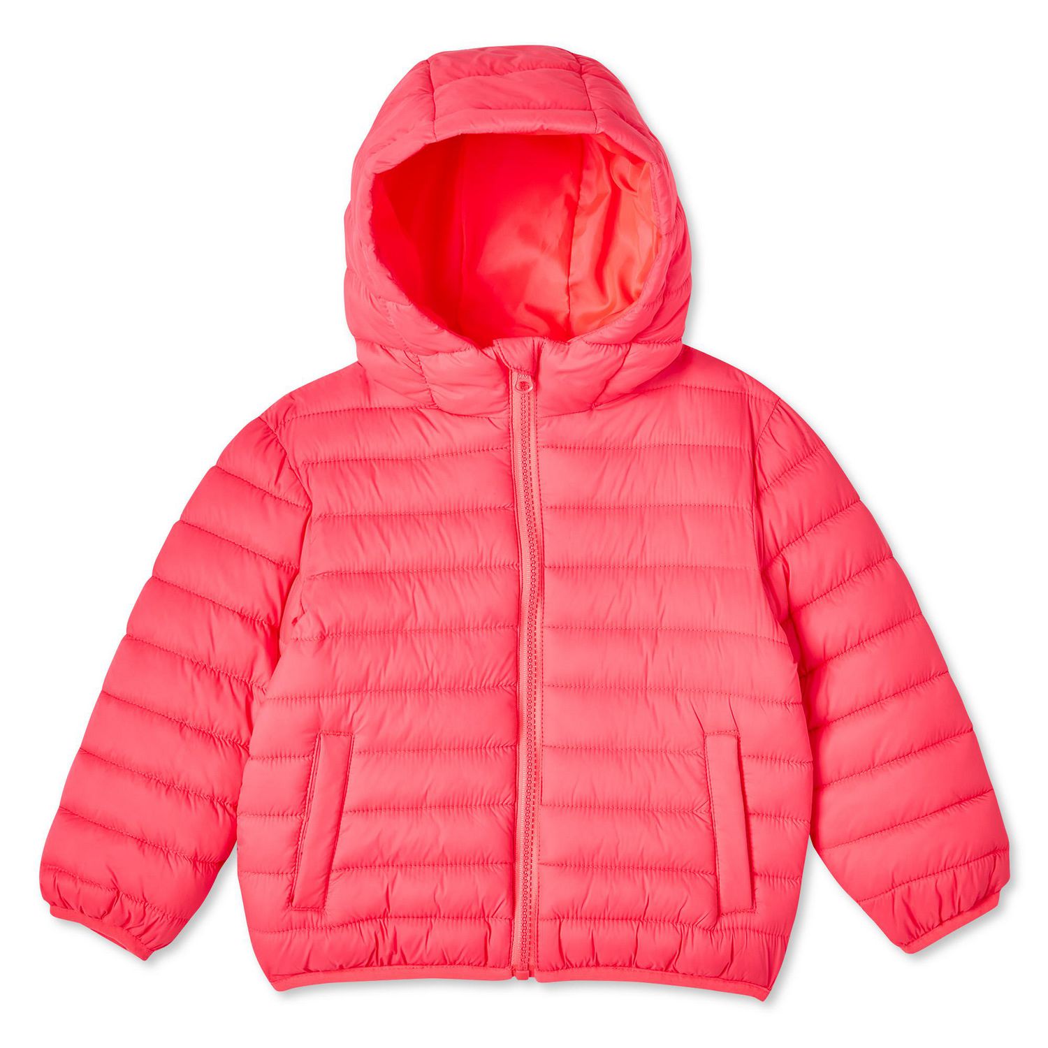 George Toddler Girls' Hooded Puffer Jacket | Walmart Canada