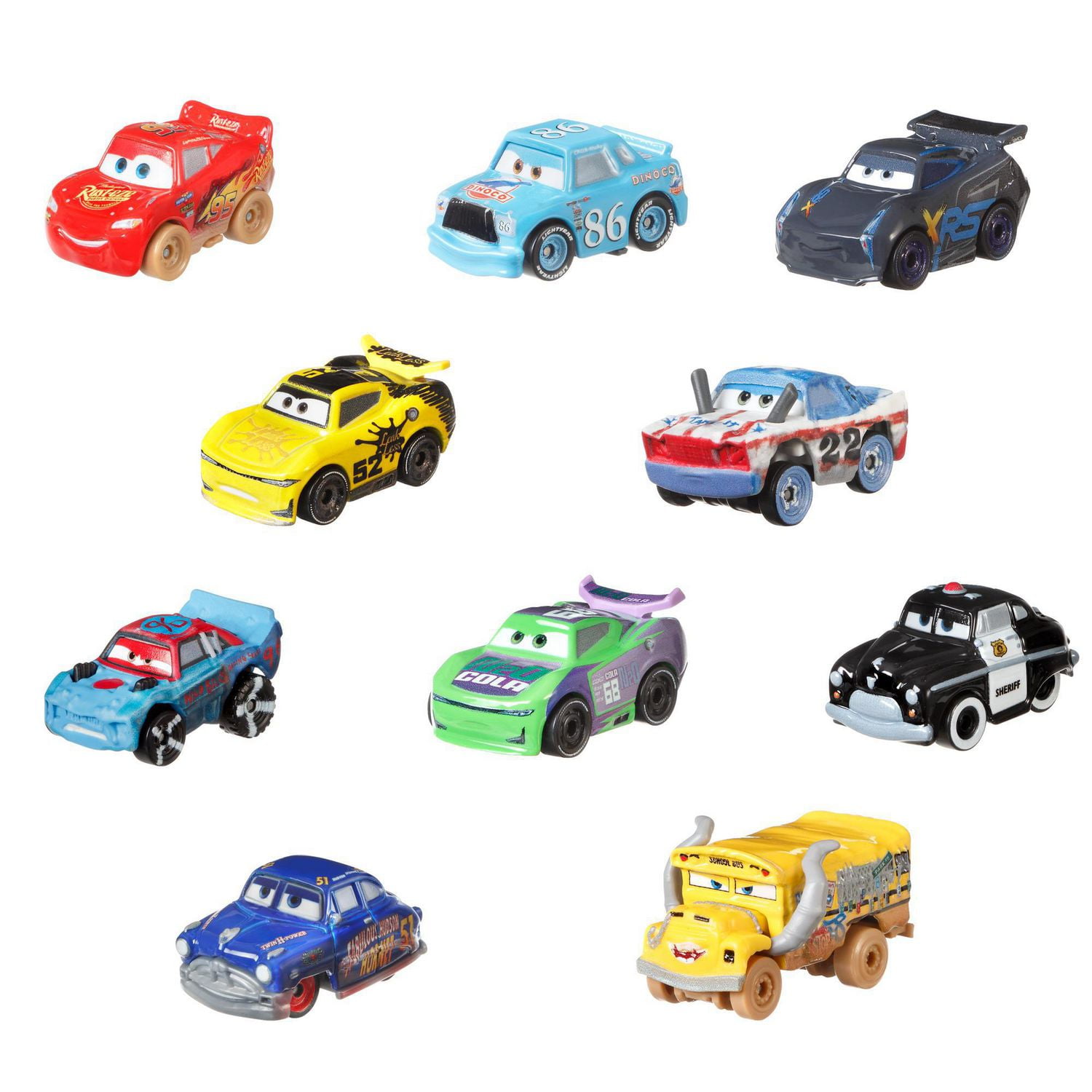 disney cars mini racers