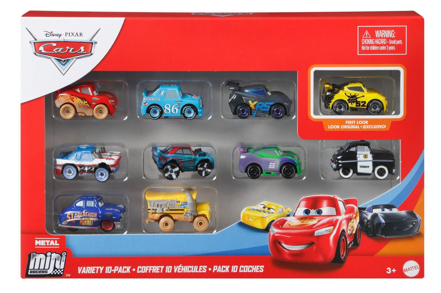 Cars 3 mini store racers 10 pack