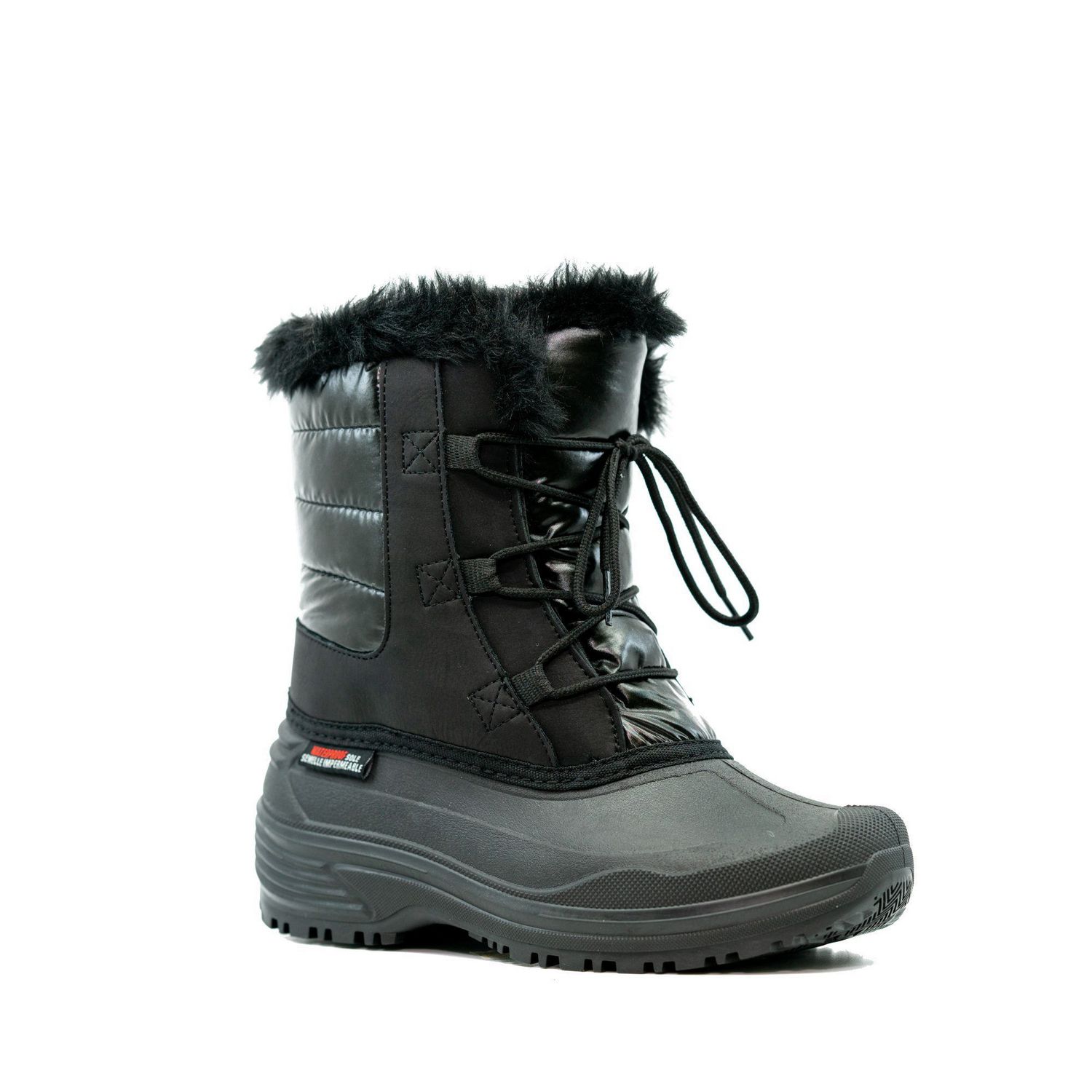 Bottes d hiver pour femme 20ShineW18 de Weather Spirits Walmart