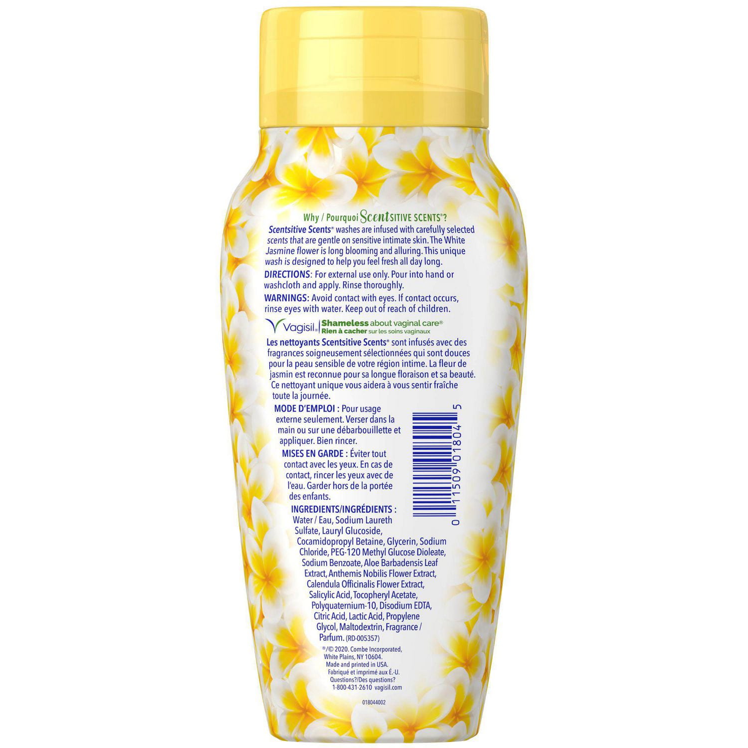 Vagisil® Scentsitive Scents® White Jasmine Daily Intimate Wash