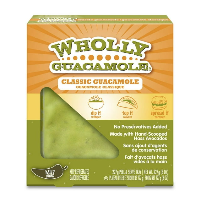 Wholly Guacamole Peeled Classic Guacamole, 227 g