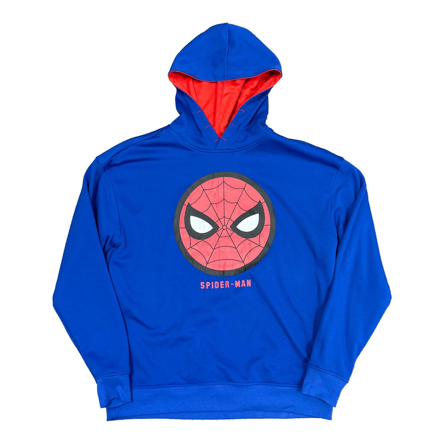 Marvel Men's Spider Icon Reversible Long Sleeve Hoodie