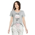 thumbnail image 1 of George Women's Hacci Jersey Pajamas 2-Piece Set, 1 of 6