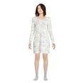 thumbnail image 1 of George Women's Hacci Henley Nightgown, 1 of 6