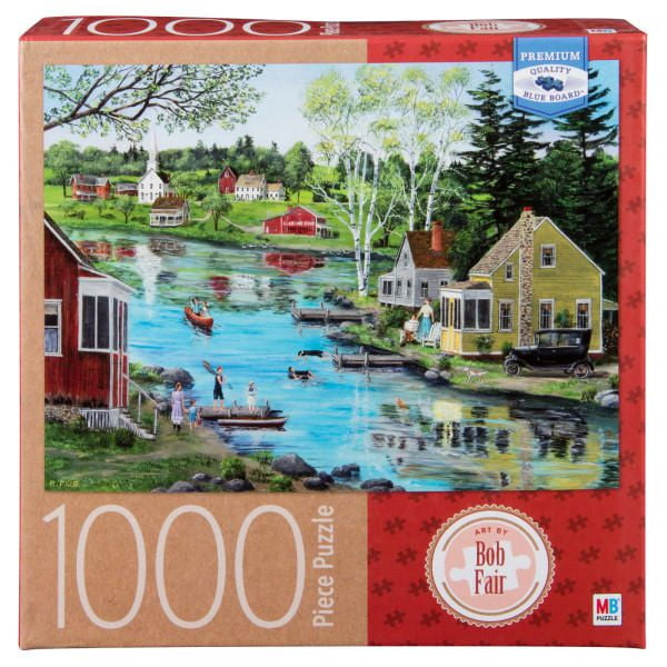 Artist Bob Fair - 1000-Piece Adult Jigsaw Puzzle - Glass Lake