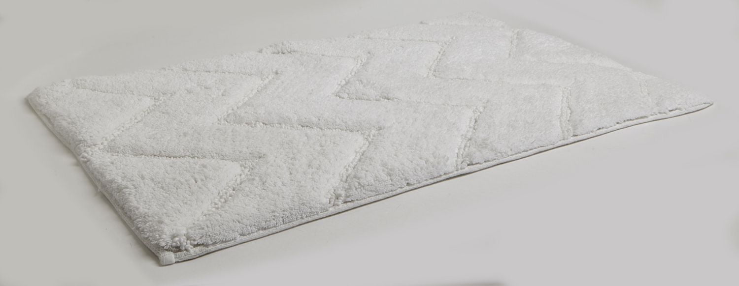 MODA CHEVRON COTTON BATH RUG 20 X 30" Walmart Canada