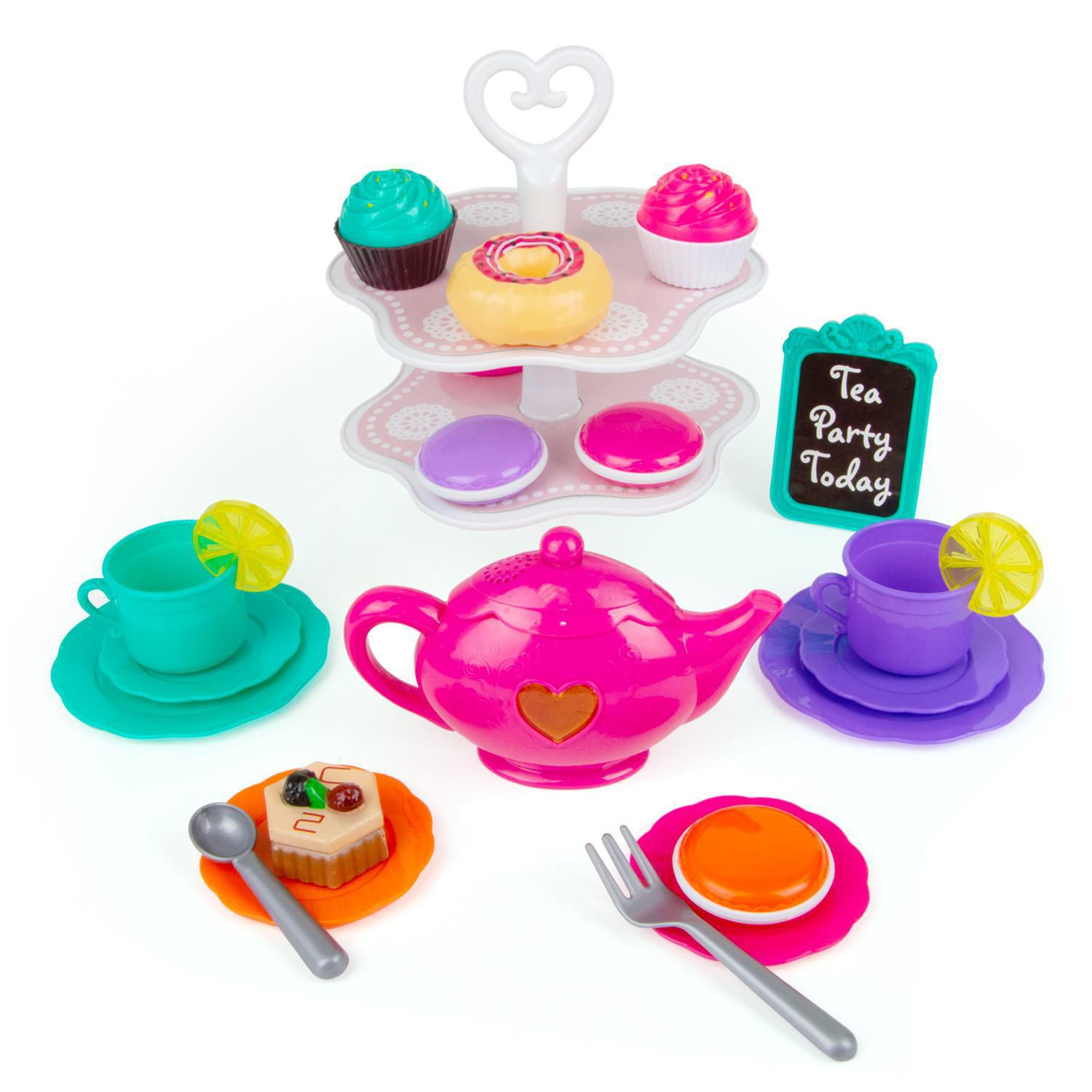 Kid connection deluxe tea cheap cart playset