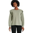 thumbnail image 1 of George Women's Ruffle Sleeve Sweatshirt, 1 of 6