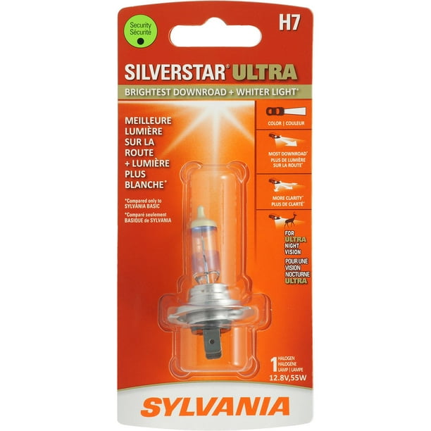 Phare halogène SilverStar ULTRA H7 SYLVANIA