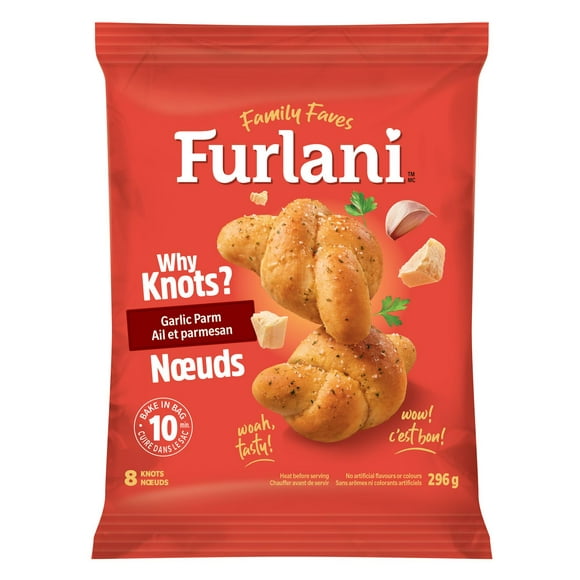Nœuds à l’ail et au parmesan Furlani