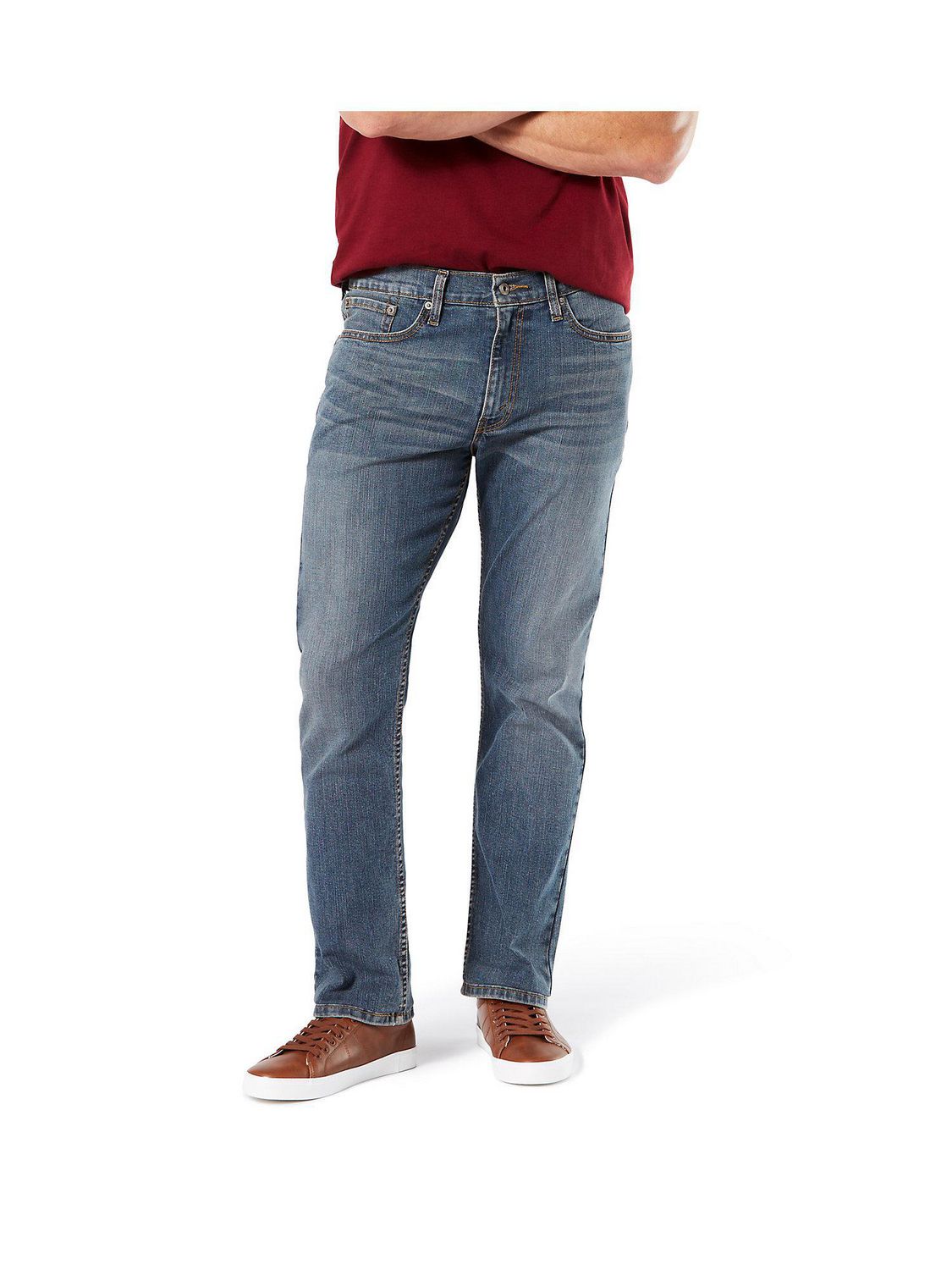 Signature by Levi Strauss & Co.™ Men's Straight Jeans | Walmart Canada