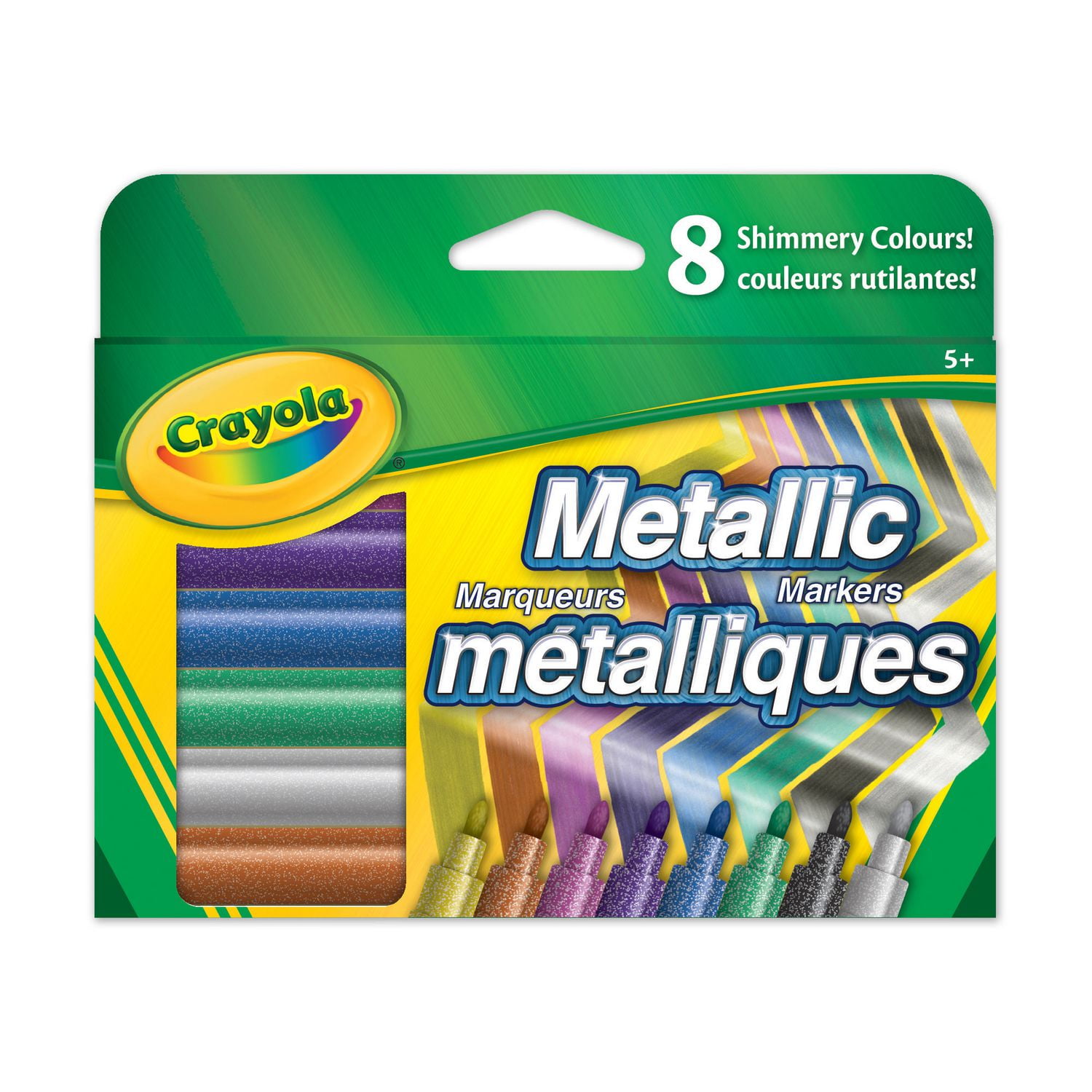 Crayola Metallic Markers 8 Ct Walmart Canada