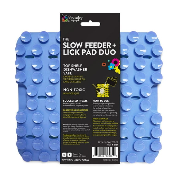 Slow Feeder - Lick Pad Combo Dog Toy