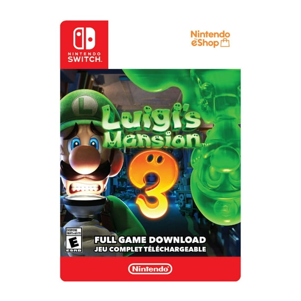 Nintendo Switch Luigi's Mansion 3 79.99 (Code Numérique)