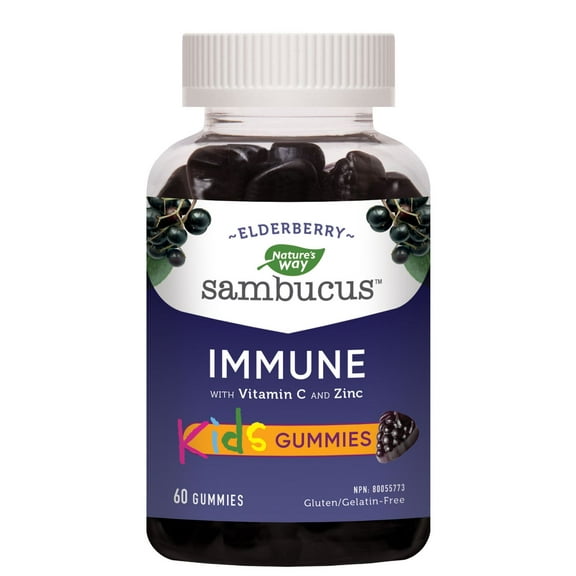 Sambucus Cold and Flu Care Kids Gummies, 60 Gummies