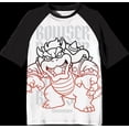 thumbnail image 1 of GARÇONS LIC BOWSER RASHGUARD, 1 of 1