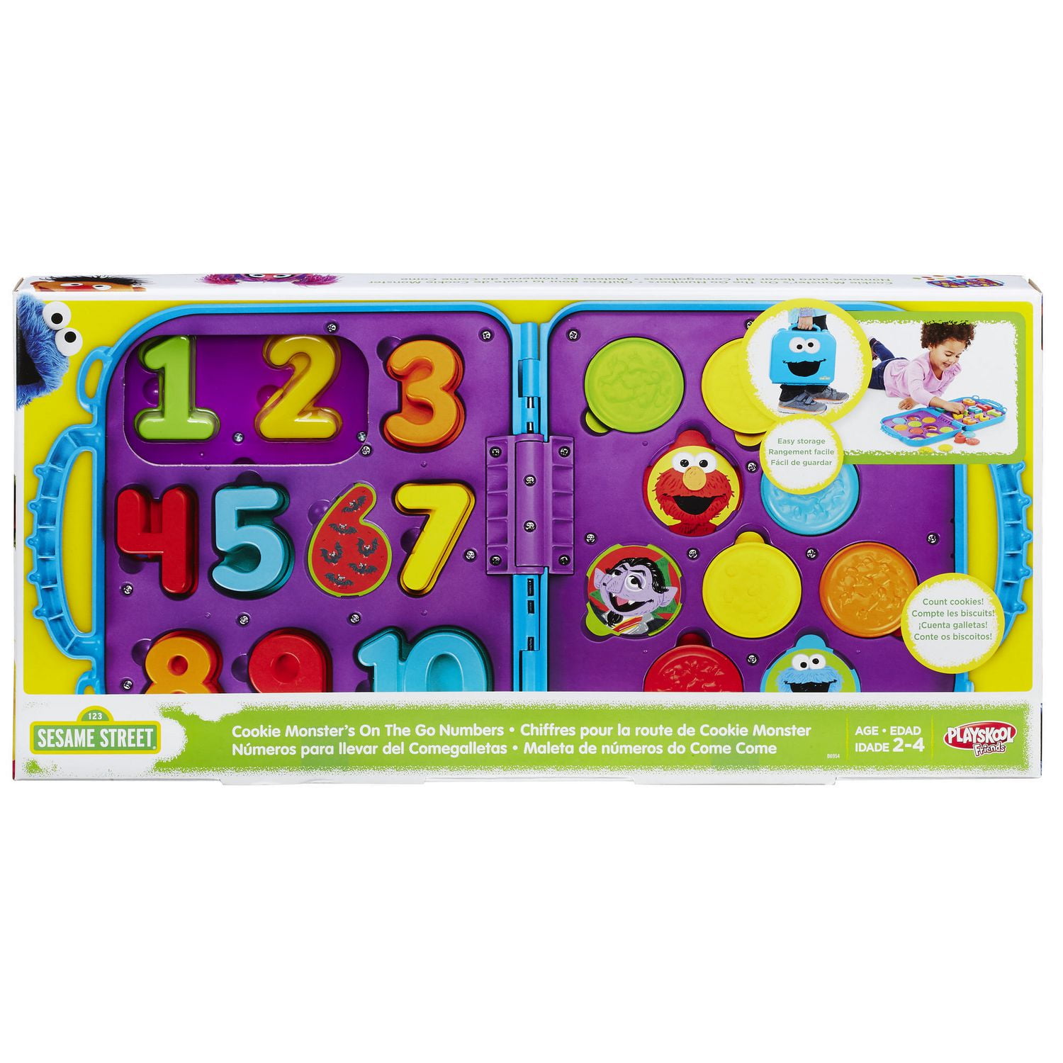 cookie monster numbers toy