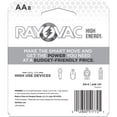 thumbnail image 2 of Rayovac High Energy AA Batteries (8 Pack), Double A Batteries, 2 of 9