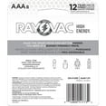 thumbnail image 2 of Piles alcalines AAA Rayovac haut Energy, emballage de 8, 2 of 7