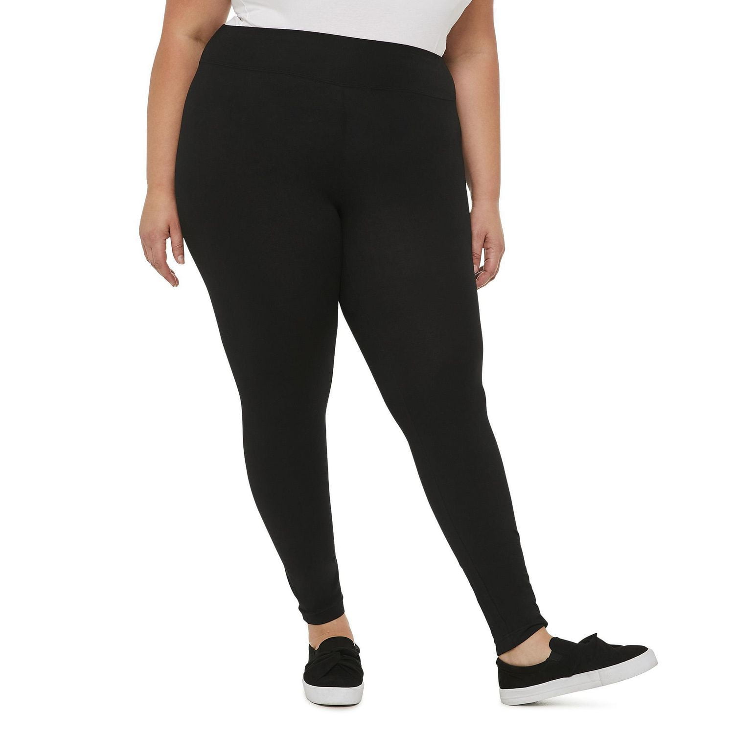 George Plus Women's Basic Fitted Legging, Sizes 1X-4X 