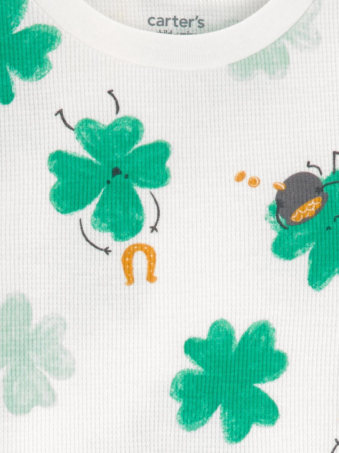 Carter's Child of Mine KB 2PC Pajama Set - Green Shammrock