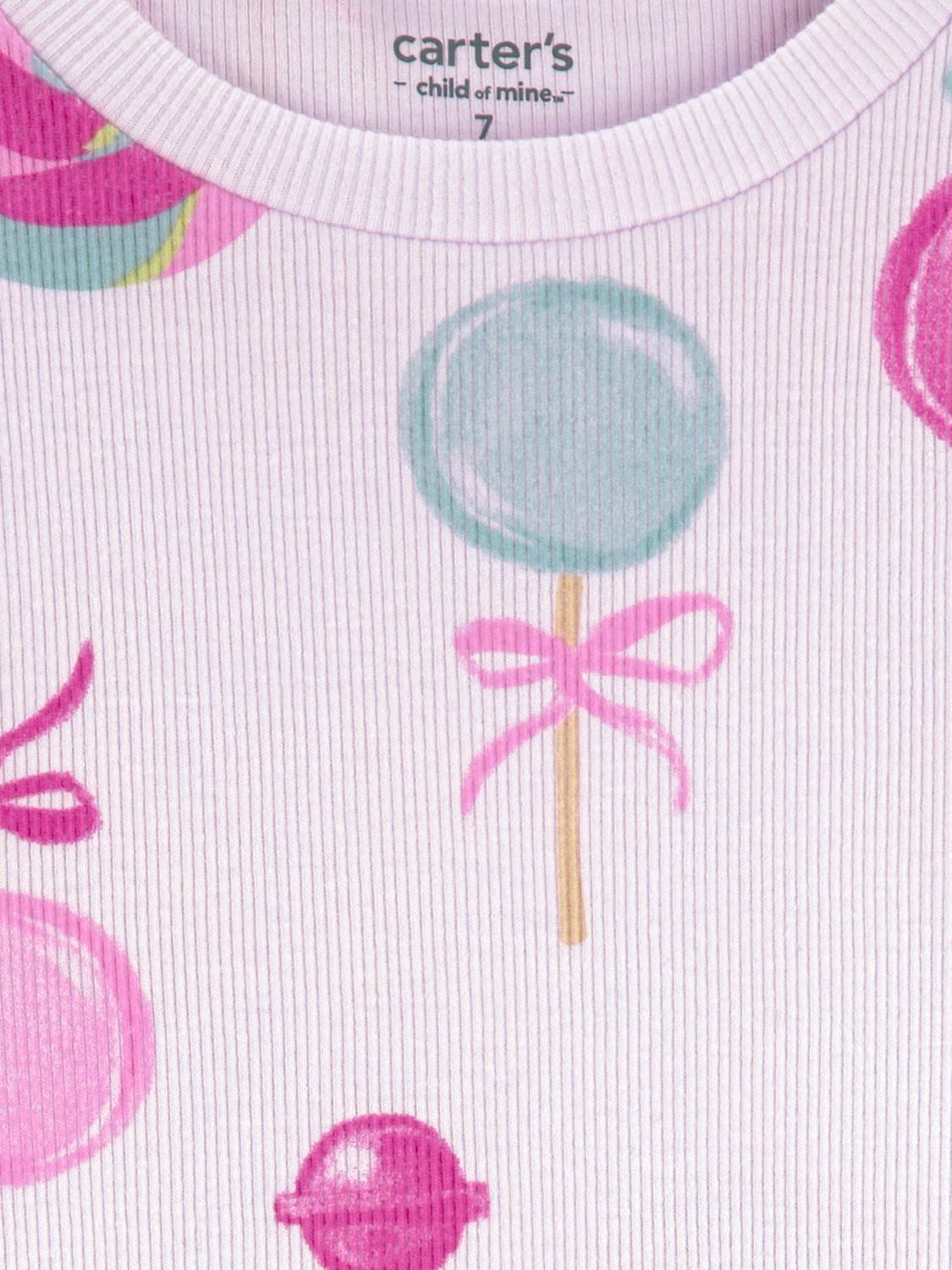 Carter's Child of Mine KG 2PC Pajama Set - Purple Candy