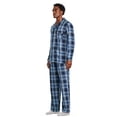 thumbnail image 2 of George Men's Notch Collar Pajama 2-Piece Set, 2 of 6