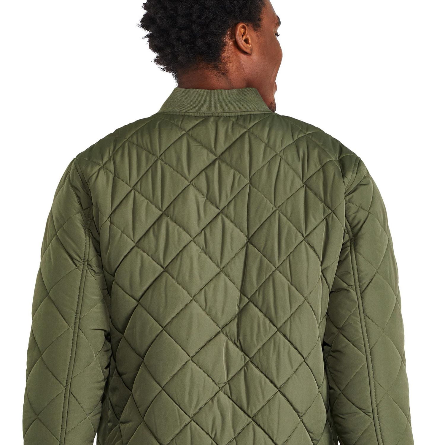 George Men s Quilted Bomber Jacket Walmart