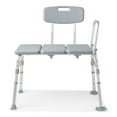 thumbnail image 1 of Medline Transfer Bench with Back, 1 of 2