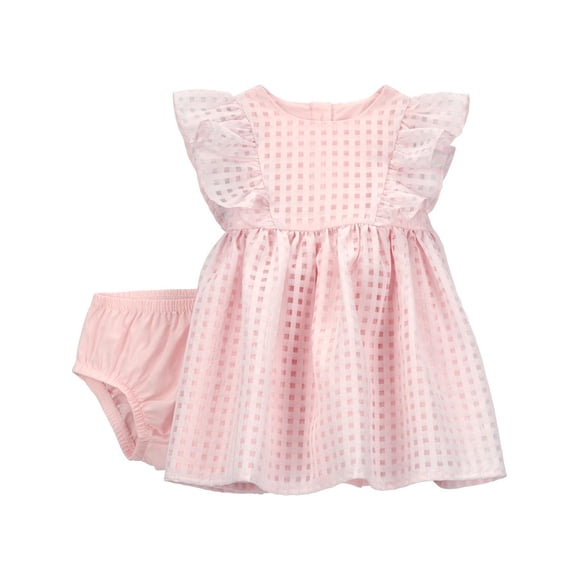 Carter's Child of Mine IG Dress Set - Pink Solid