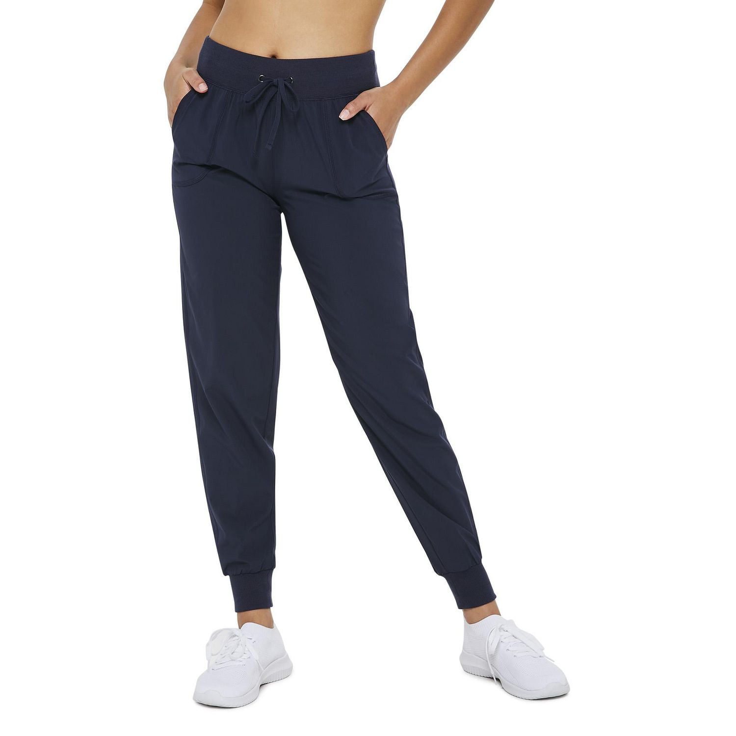 Athletic Works Women's Rib Cuff Woven Pant 