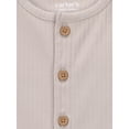 thumbnail image 4 of Carter's Child of Mine IB 2PK Coverall Set - Grey Stripe, 4 of 6