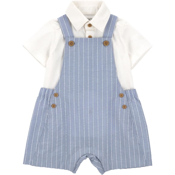 Carter's Child of Mine Gar Ensemble short 2 pièces - Rayure bleue