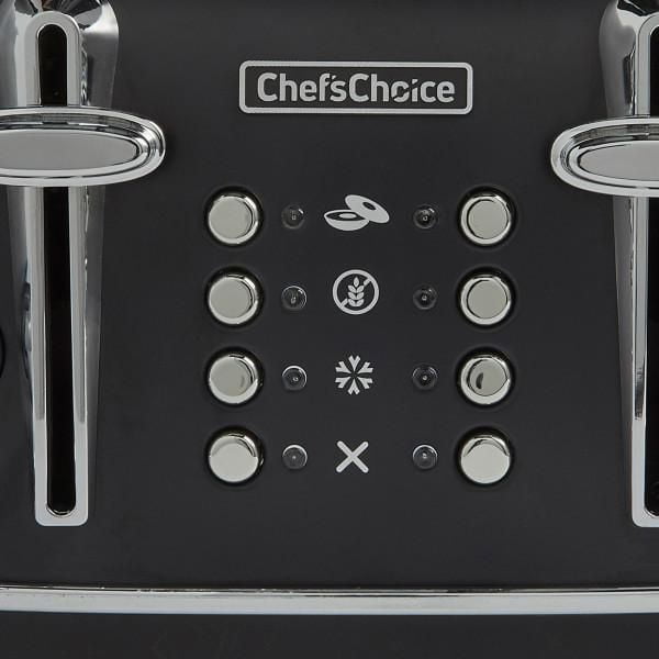 President's Choice Grille-pain pour 2 tranches très larges, noir mat PC